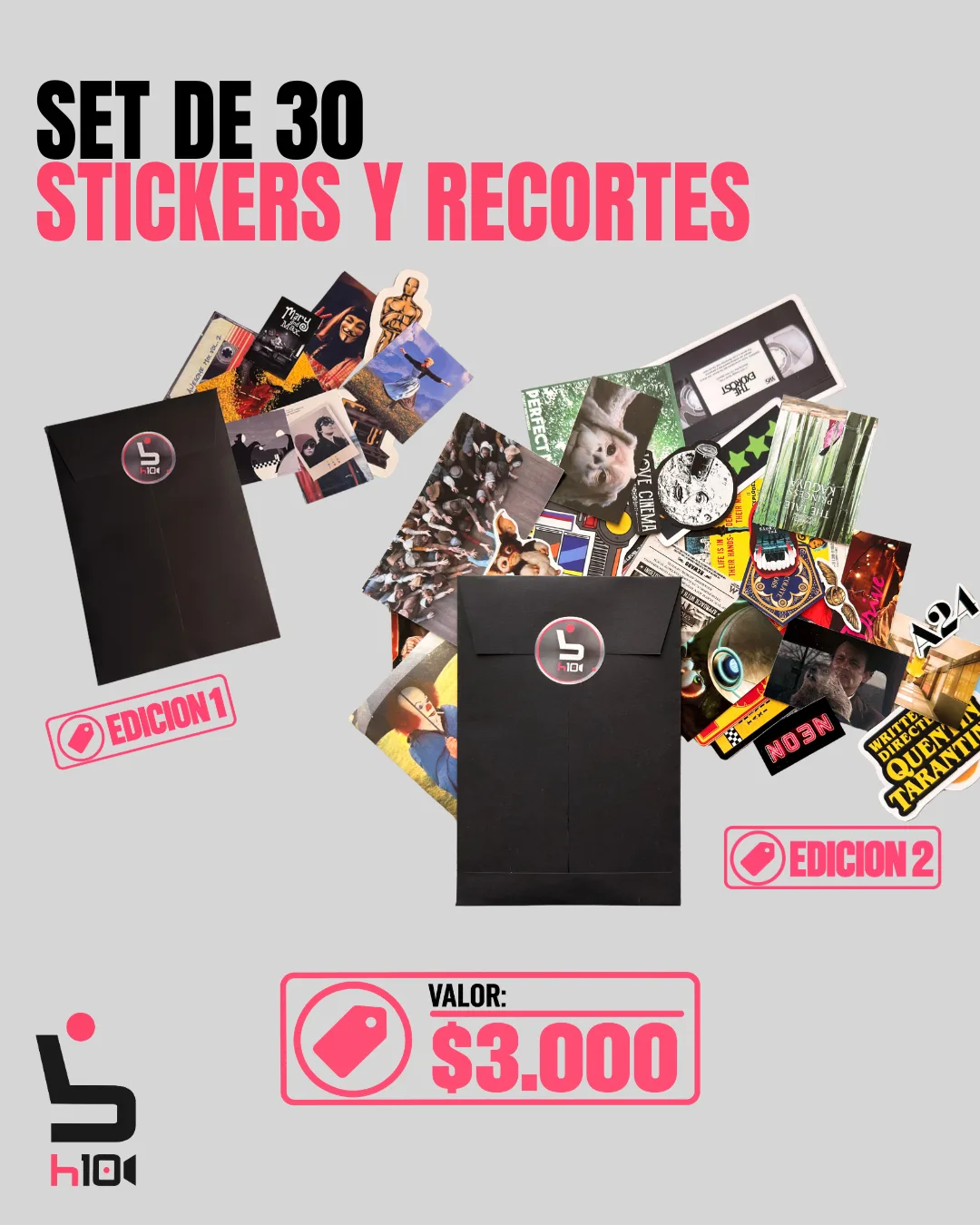 Set Stickers y Recortes